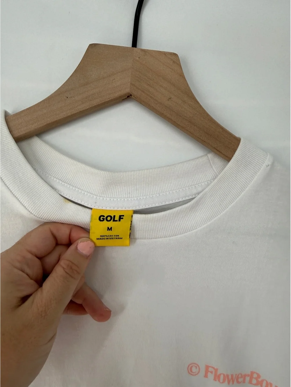 Golf Wang Flower Boy Save The Bees T-Shirt Men’s M White Tyler The Creator Tee